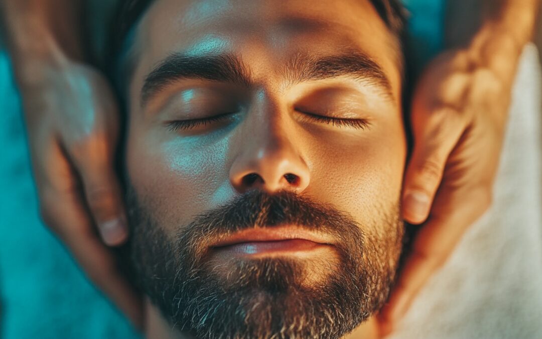 a person undergoing energy boost nad therapy