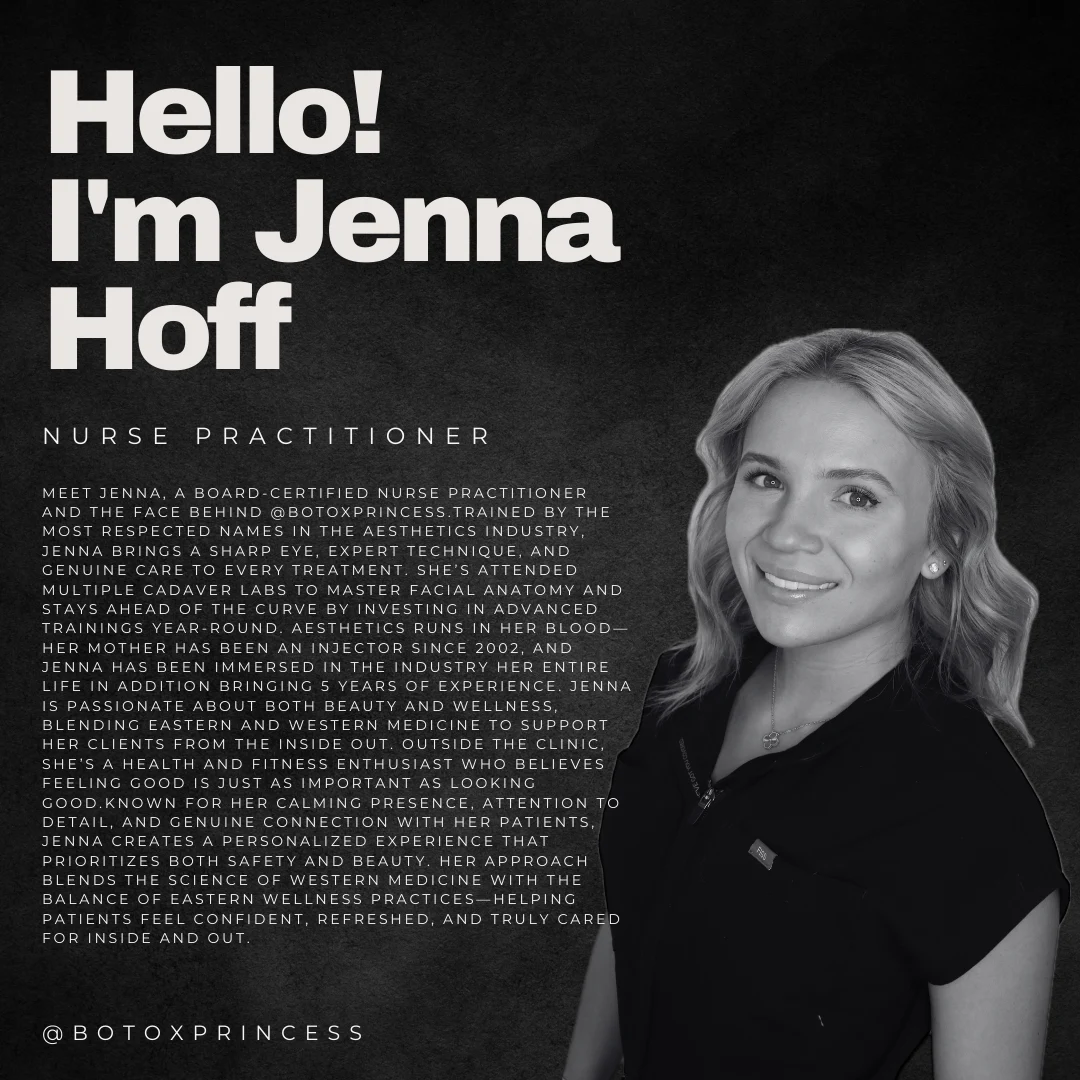 Hello! I'm Jenna Hoff, Nurse Practitioner Hello! I'm Jenna Hoff, Nurse Practitioner